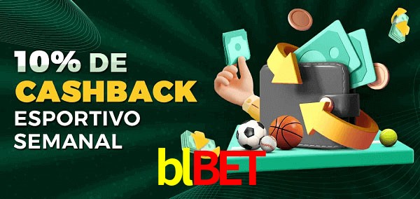 10% de bônus de cashback na blbet